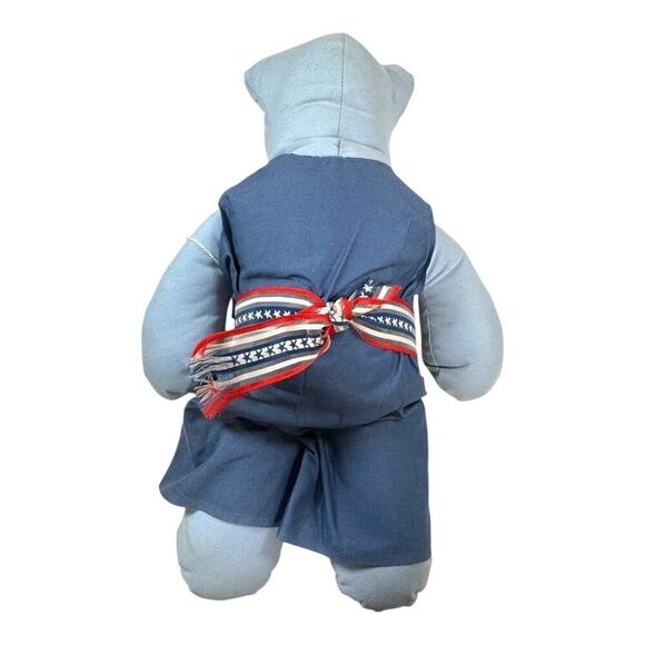 Sunshine Bears Plush "Radd" Blue Teddy Star-Spangled Sailor Boy Outfit & Tag - Picture 2 of 5